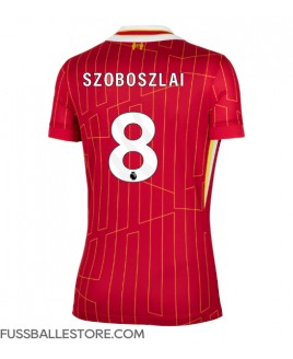 Günstige Liverpool Dominik Szoboszlai #8 Heimtrikot Damen 2024-25 Kurzarm